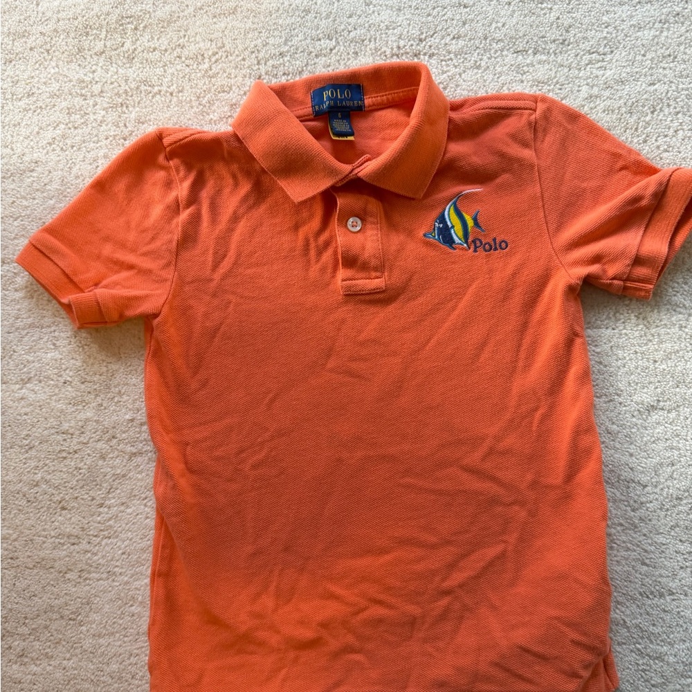 Polo by Ralph Lauren Coral Polo Shirt Size 6